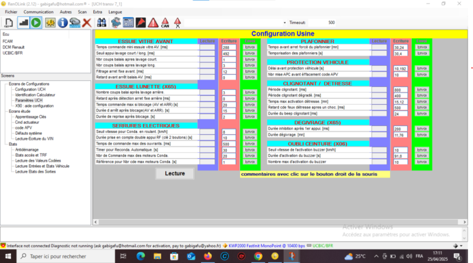 ⁦Cable Renolink Clone v2.12 + Easyrenault Gratuit⁩ - الصورة ⁦5⁩