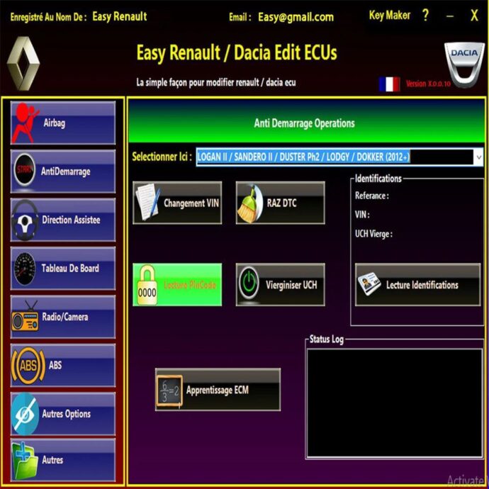 ⁦Cable Renolink Clone v2.12 + Easyrenault Gratuit⁩ - الصورة ⁦4⁩