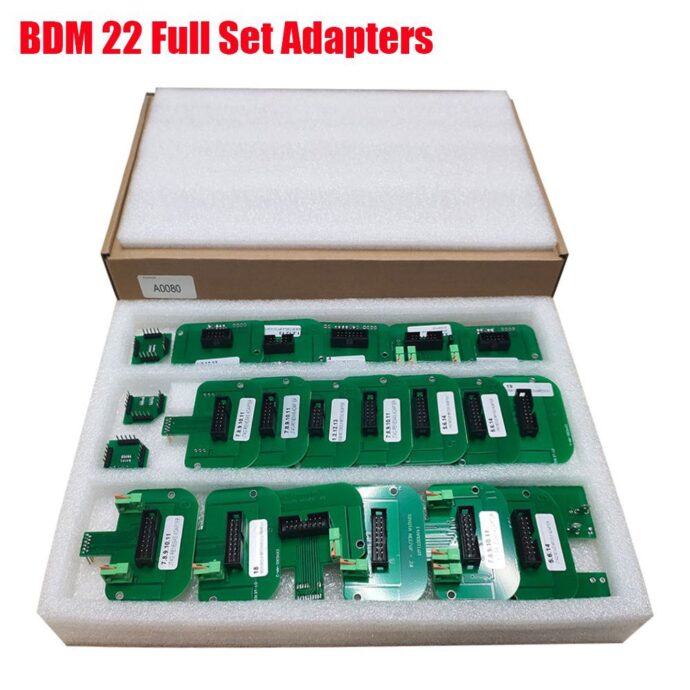 ⁦Table BDM/BOOT LED avec  4 stylos à sonde + 22 adaptateurs BDM⁩ - الصورة ⁦2⁩