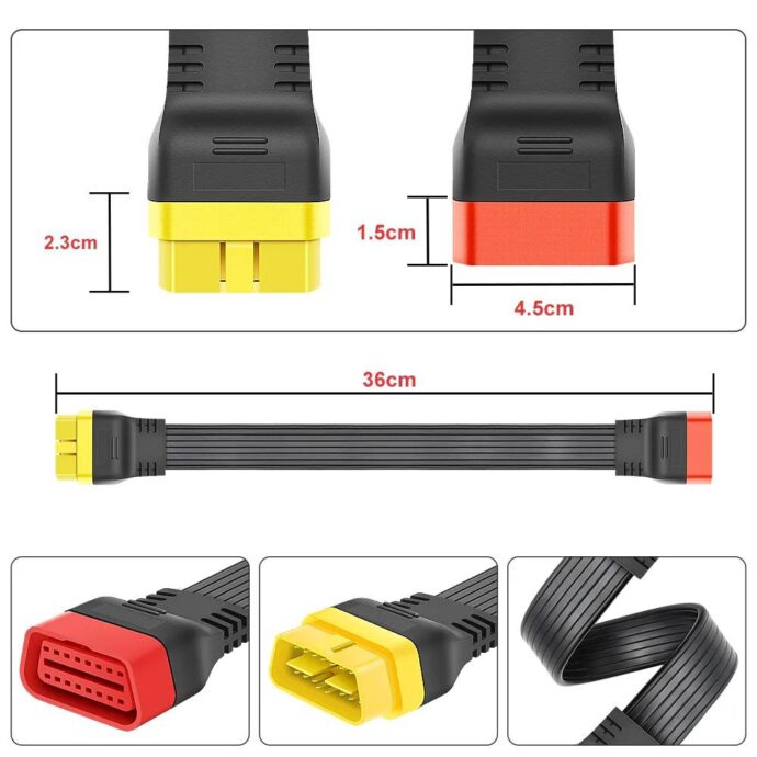 ⁦Câble Extension OBD2⁩ - الصورة ⁦3⁩